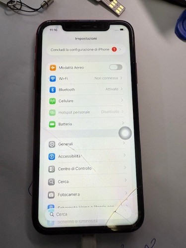 Iphone 128gb rosso red - 11,